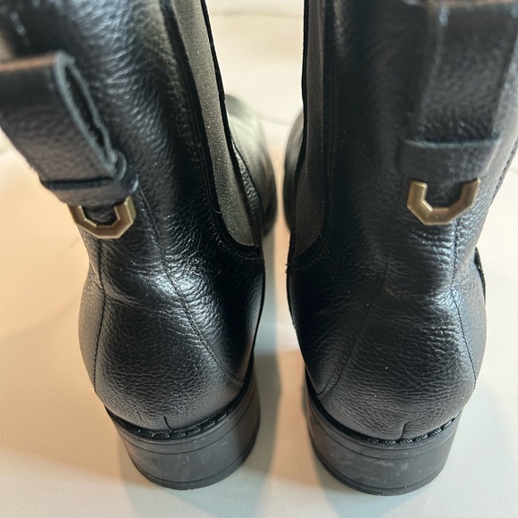 Cole Haan- Camea Waterproof Leather Combat Boot- Black Bootie- Women’s 10 - Picture 6 of 10